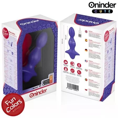 ONINDER CUTE - DILATATEUR ANAL VIBRANT LOVE BUTT - APPLICATION MONDIALE GRATUITE
