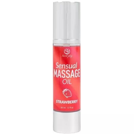 SECRETPLAY - HUILE DE MASSAGE À LA FRAISE