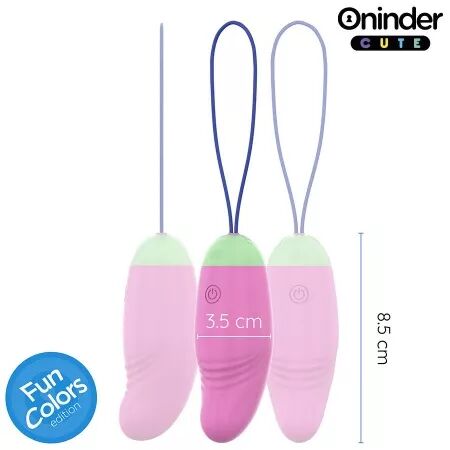 ONINDER CUTE - ?UF VIBRO-ROTATIF 360° EN SILICONE - APPLICATION GRATUITE DANS LE MONDE ENTIER