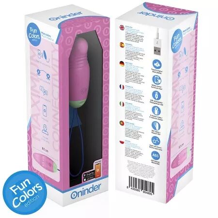 ONINDER CUTE - ?UF VIBRO-ROTATIF 360° EN SILICONE - APPLICATION GRATUITE DANS LE MONDE ENTIER