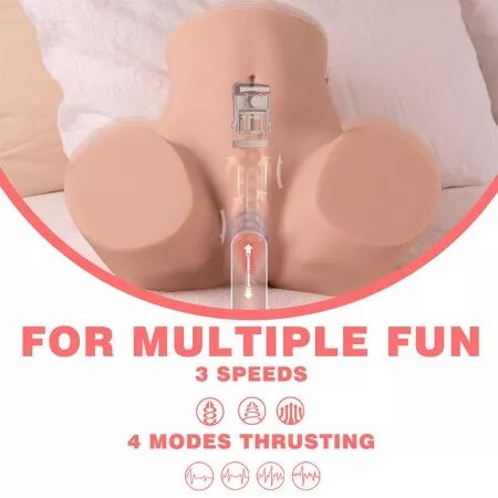 XISE - DANAE - Masturbateur vaginal réaliste avec vibrations multi-positions