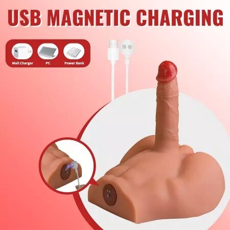 XISE - PEEL DILDO ASS GODE RÉALISTE MASTURBATEUR POSITION FRONTALE AVEC POUSSÉE 17,5 CM