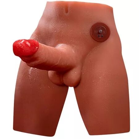 XISE - JASON GODE MASTURBATEUR RÉALISTE AVEC POUSSÉES ET VIBRATIONS 17 CM