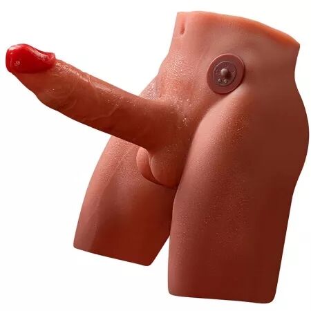 XISE - JASON GODE MASTURBATEUR RÉALISTE AVEC POUSSÉES ET VIBRATIONS 17 CM