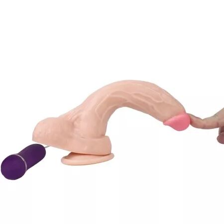 SHEQU - Gode vibrateur Holy Dragon avec télécommande 20,5 cm