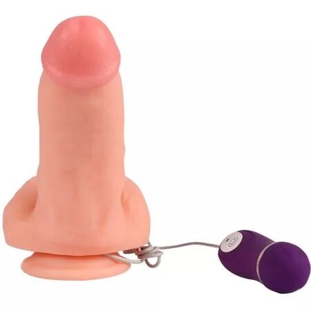 SHEQU - DILDO VIBRATEUR RED EAGLE AVEC TÉLÉCOMMANDE 17 CM