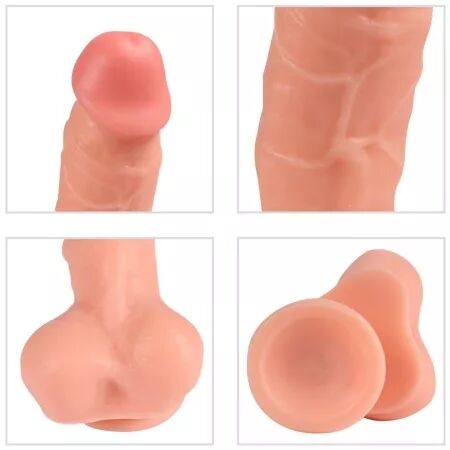 SHEQU - DILDO VIBRATEUR APOLO AVEC TÉLÉCOMMANDE 24,5 CM