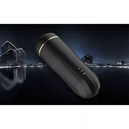 SHEQU - MASTURBATEUR VAGIN À NEIGE AVEC VIBRATIONS ET ONDES STIMULANTES