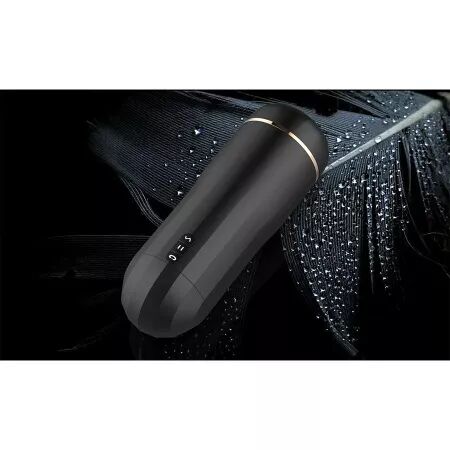 SHEQU - MASTURBATEUR VAGIN À NEIGE AVEC VIBRATIONS ET ONDES STIMULANTES