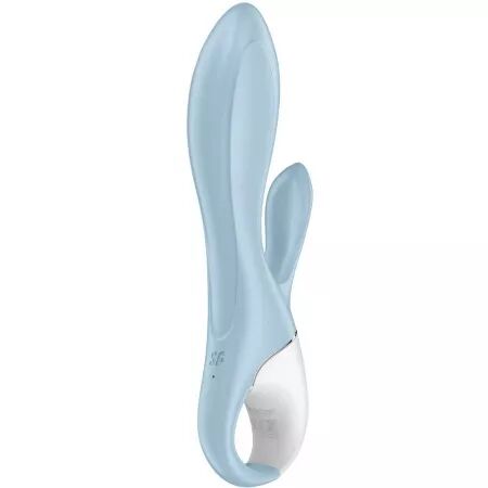 SATISFYER - AIR PUMP BUNNY 1 VIBRATEUR GONFLABLE LAPIN BLEU