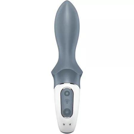SATISFYER - AIR PUMP BOOTY 1 VIBRATEUR GONFLABLE ANAL GRIS