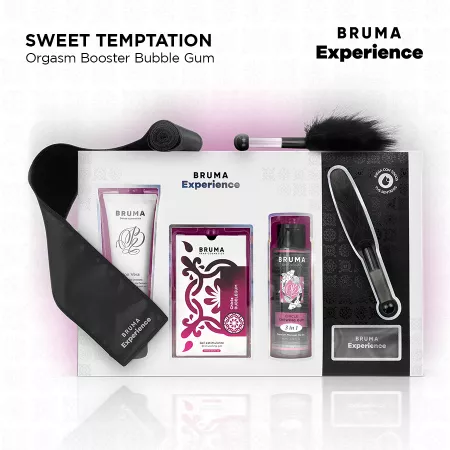 BRUMA XPERIENCE - KIT TENTATION DE GOMME SUCRÉ AVEC AMPLIFICATEUR D'ORGASME