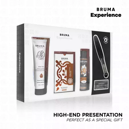 BRUMA XPERIENCE - KIT TENTATION DE TARTE AMÉRICAINE DOUCE AVEC AMPLIFICATEUR D'ORGASME