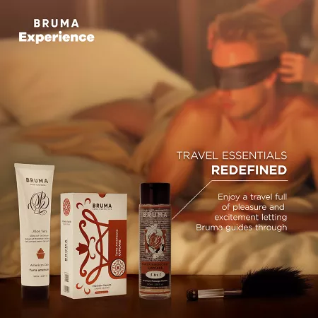 BRUMA XPERIENCE - KIT TENTATION DOUCE GÂTEAU AMÉRICAIN VIBRO-ORGASMIQUE