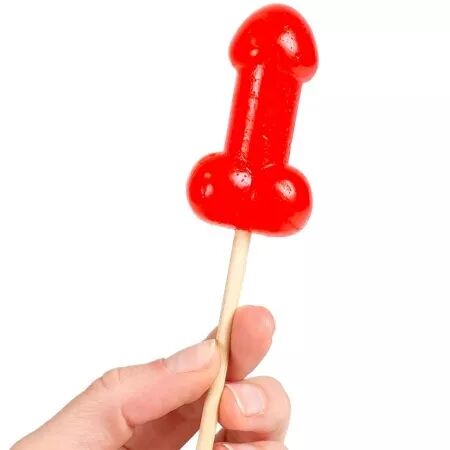 SECRETPLAY - SUCETTE PÉNIS CERISE AVEC EFFET DE CHALEUR ÉPICÉ