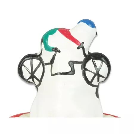 CONDOMERIE - PRÉSERVATIFS FANTAISIE PEINTS À LA MAIN EN FORME DE VÉLO