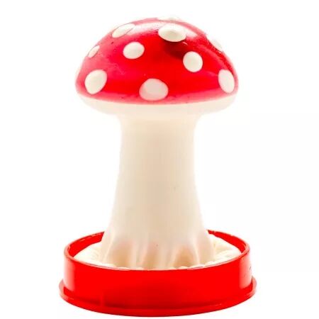 CONDOMERIE - PRÉSERVATIFS FANTAISIE PEINTS À LA MAIN MODÈLE CHAMPIGNON 1