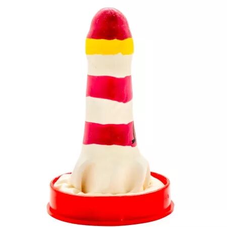 CONDOMERIE - PRÉSERVATIFS FANTAISIE PEINTS À LA MAIN PHARE