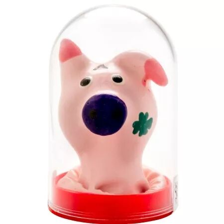 CONDOMERIE - PRÉSERVATIFS FANTAISIE PEINTS À LA MAIN TÊTE DE COCHON