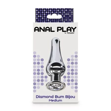 TOYJOY - PLUG ANAL MOYEN DIAMOND BUTT BIJOU