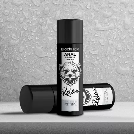BLACK HOLE - GEL TROU NOIR BASE SILICONE DILATATION ANALE 30 ML