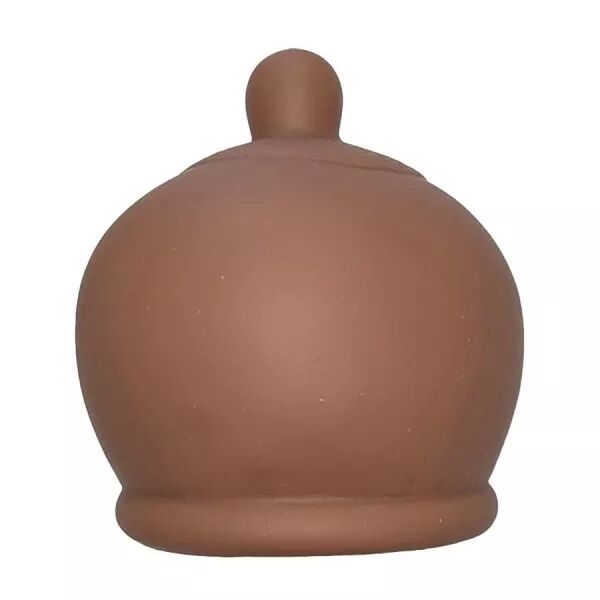 DIABLO PICANTE - JOUET ANTI-STRESS EN FORME DE SEIN MARRON