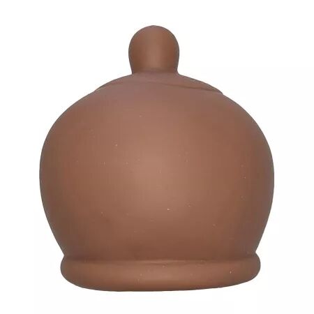 DIABLO PICANTE - JOUET ANTI-STRESS EN FORME DE SEIN MARRON