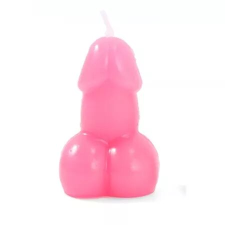 DIABLO PICANTE - BOUGIE EN FORME DE PÉNIS DE COULEUR FUCHSIA