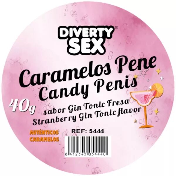 DIABLO PICANTE - 20 BONBONS P�NIS � LA SAVEUR GIN & TONIC