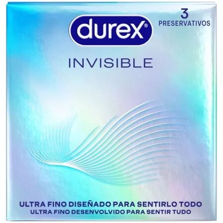 DUREX - INVISIBLE ULTRA MINCE 3 UNITÉS