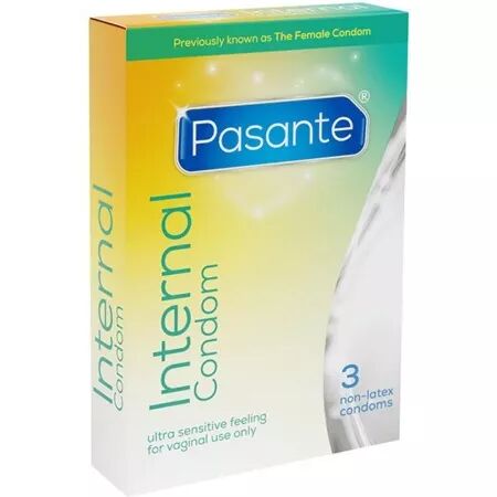PASANTE - INTERNE PRÉSERVATIF SANS LATEX 3 UNITÉS