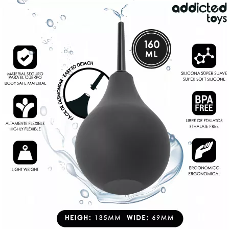 ADDICTED TOYS - NETTOYANT ANAL DE VOYAGE TAILLE M 160 ML