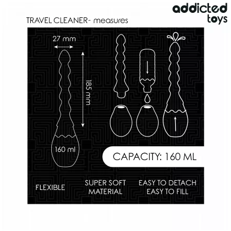ADDICTED TOYS - NETTOYEUR DE VOYAGE MODÈLE 2