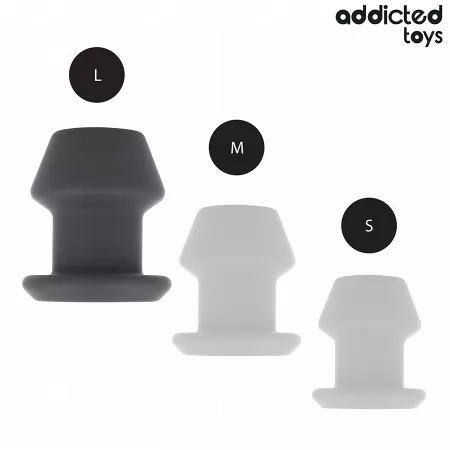 ADDICTED TOYS - PLUG ANAL CREUX EXTRÊME TAILLE L 10,4 CM