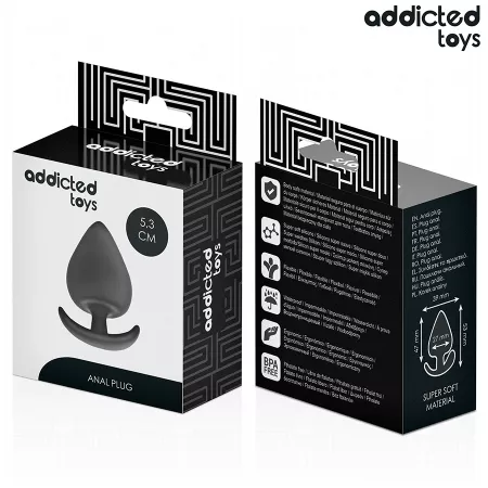 ADDICTED TOYS - PLUG ANAL TAILLE S 5,3 CM