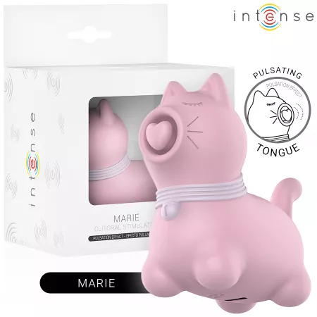 INTENSE - STIMULATEUR DE CLITORIS POUR CHIOT ROSE