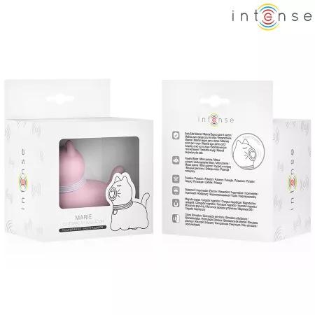 INTENSE - STIMULATEUR DE CLITORIS POUR CHIOT ROSE
