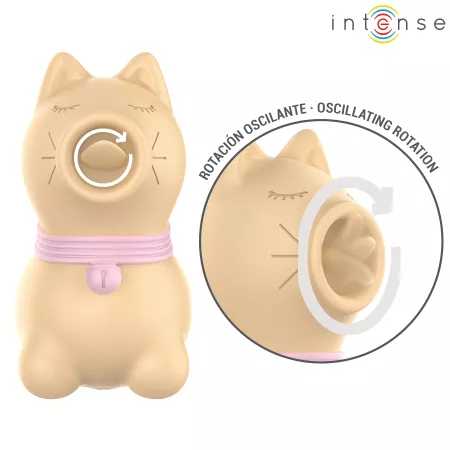 INTENSE - STIMULATEUR DE CLITORIS POUR CHIOT JAUNE