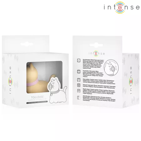 INTENSE - STIMULATEUR DE CLITORIS POUR CHIOT JAUNE
