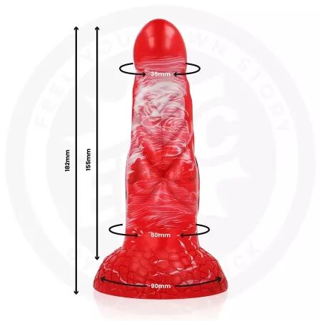 EPIC - DILDO AGNIS CRIMSON FIRE