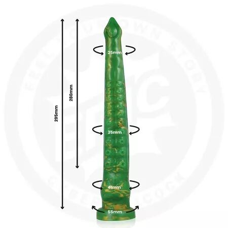 EPIC - DILDO HYLOS GREEN FLASH