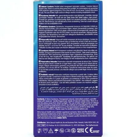 SKINS - PRÉSERVATIFS NATURELS PREMIUM PACK 8