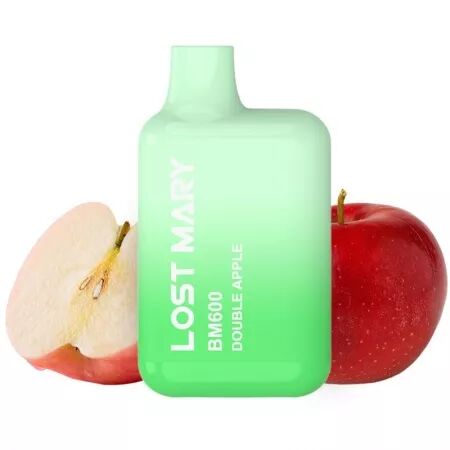 LOST MARY - BM600 VAPER NICOTINE 2% JETABLE DOUBLE POMME