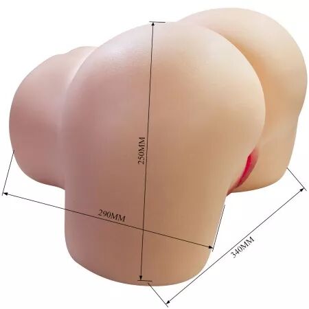CRAZY BULL - JULIA FESSES FÉMININES RÉALISTES VAGIN ET ANAL 11 KG