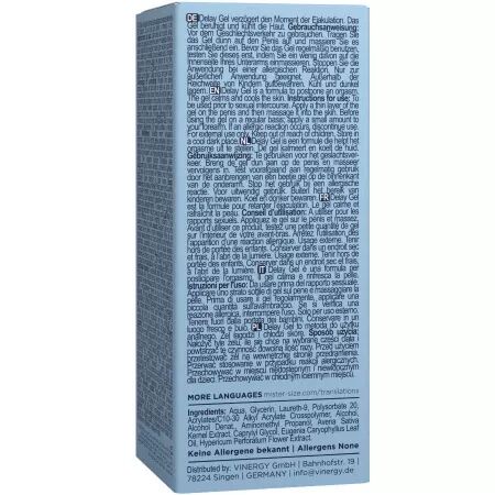 MISTER SIZE - GEL RETARDATEUR 50 ML