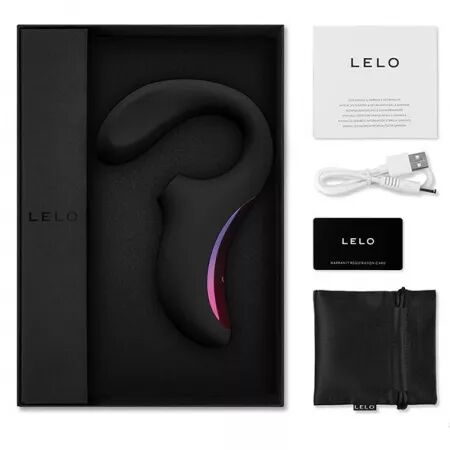 LELO - MASSEUR DE STIMULATION DOUBLE ASPIRATION ENIGMA NOIR