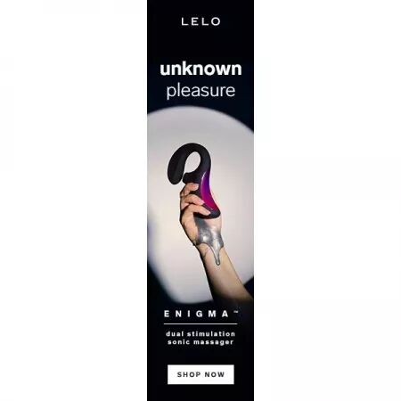 LELO - ENIGMA DOUBLE ASPIRATION STIMULATION MASSEUR  ROSE PROFONDE