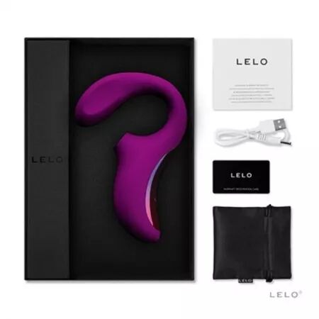 LELO - ENIGMA CRUISE MASSEUR SONIQUE DOUBLE STIMULATION DEEP ROSE