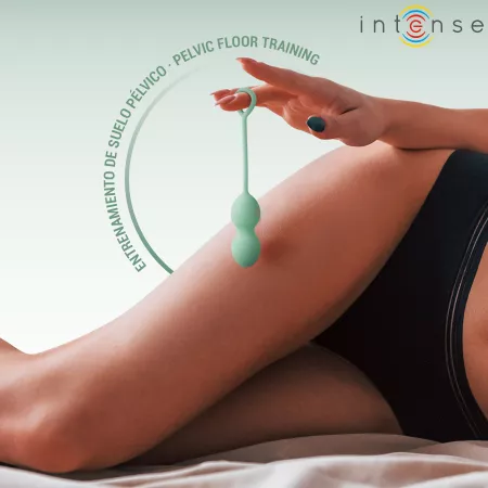 INTENSE - KIT DE BOULES DE KEGEL CHARLI VERT CLAIR