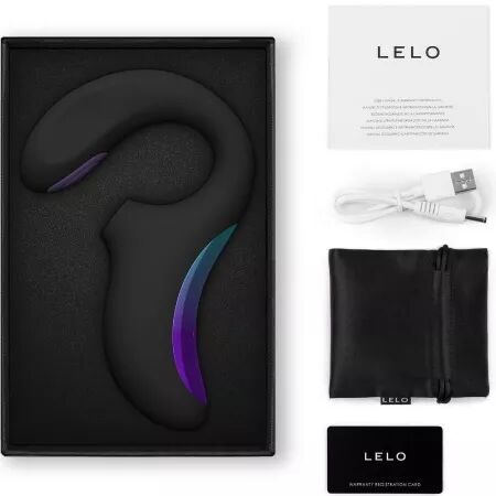 LELO - ENIGMA DOUBLE VIBRATEUR SONIC POINT G NOIR